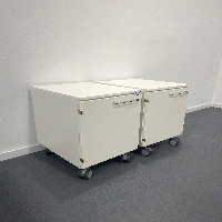 Set of 2 Storage Cabinets (450 x 550 x 650mm ) image 0